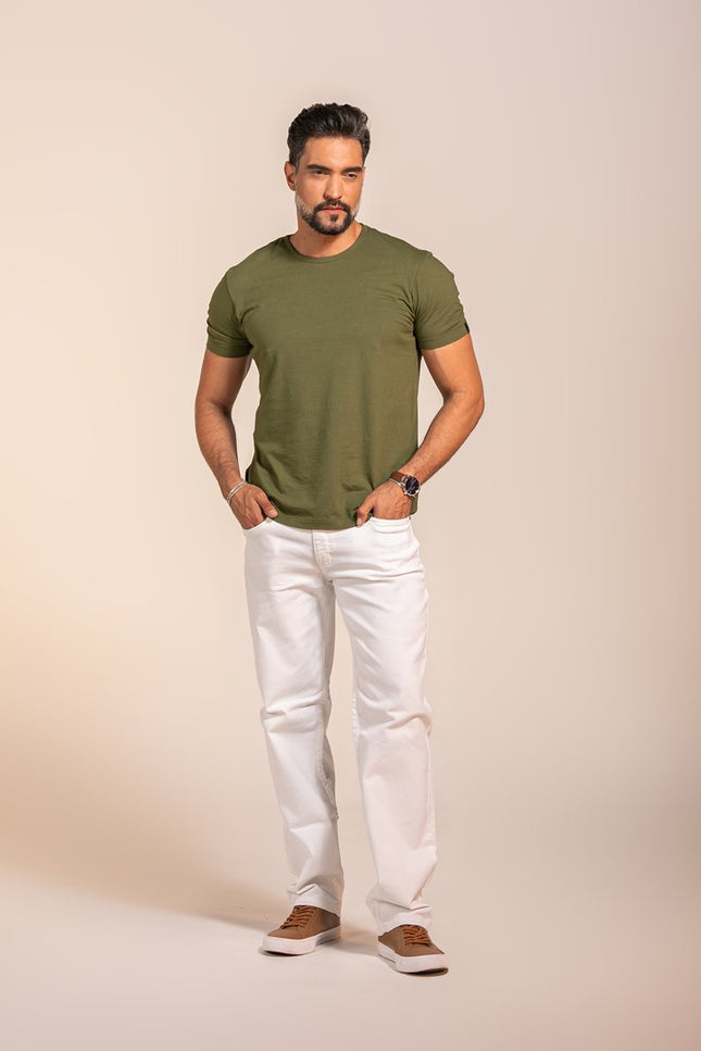 Calça Masculina Reta Five Pockets Colors