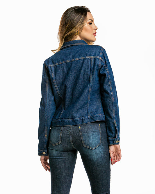 Jaqueta Jeans Feminina