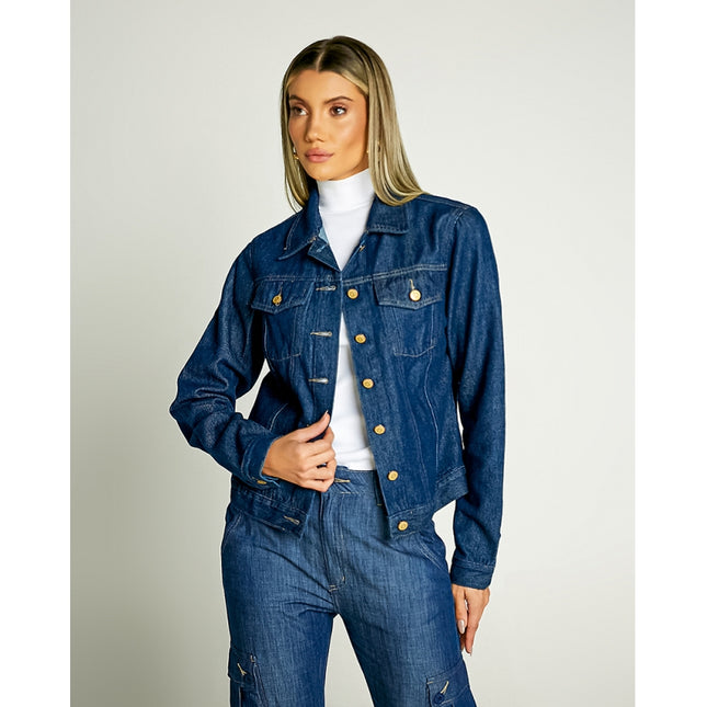 Jaqueta Jeans Feminina - www.latifundio.com.br