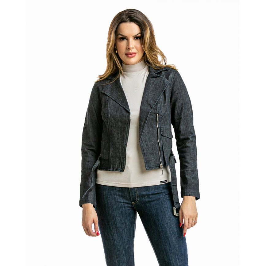 Jaqueta Jeans Feminina Perfecto - www.latifundio.com.br