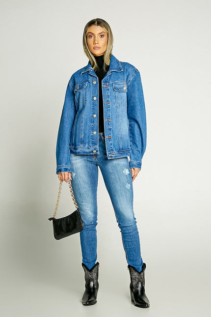 Jaqueta Oversized Jeans