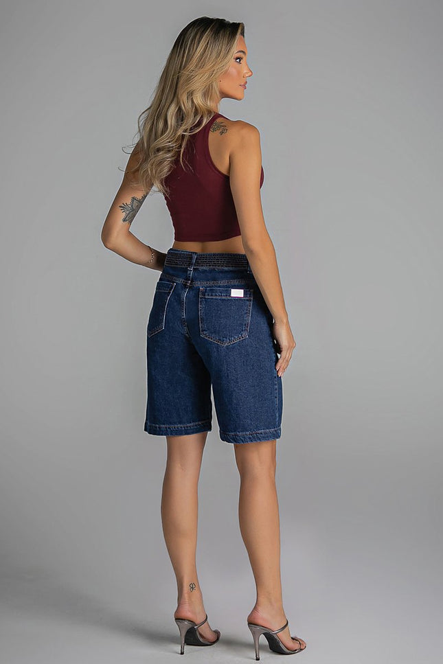 Jorts Feminino com Cinto