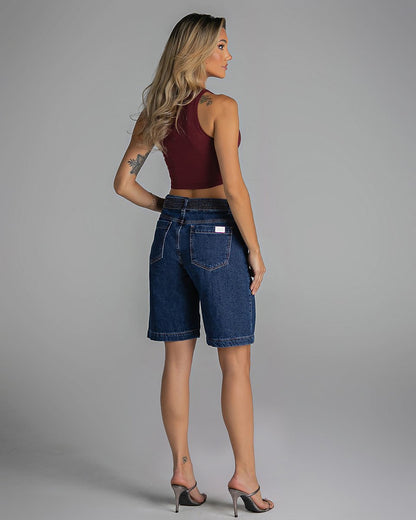 Jorts Feminino com Cinto