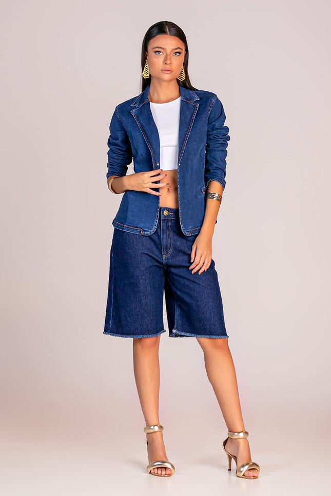 Jorts Jeans Stone