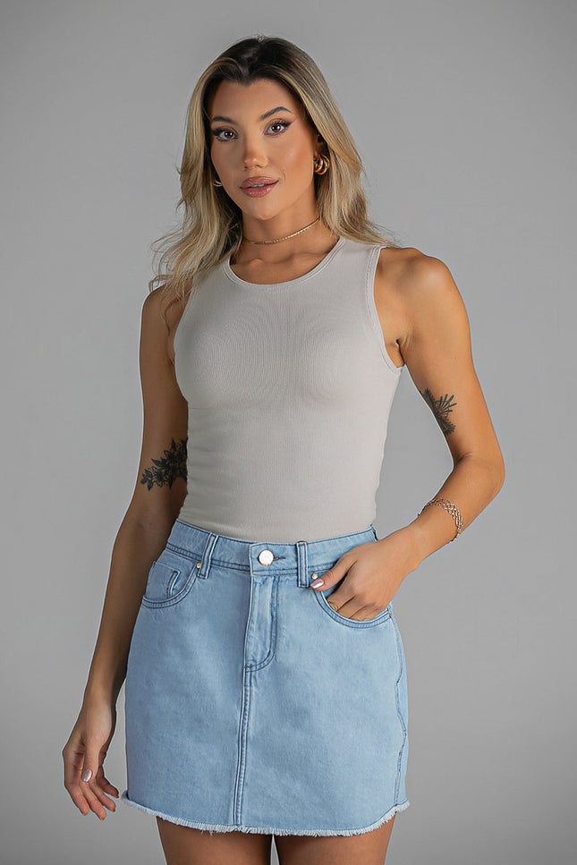 Mini Saia Jeans