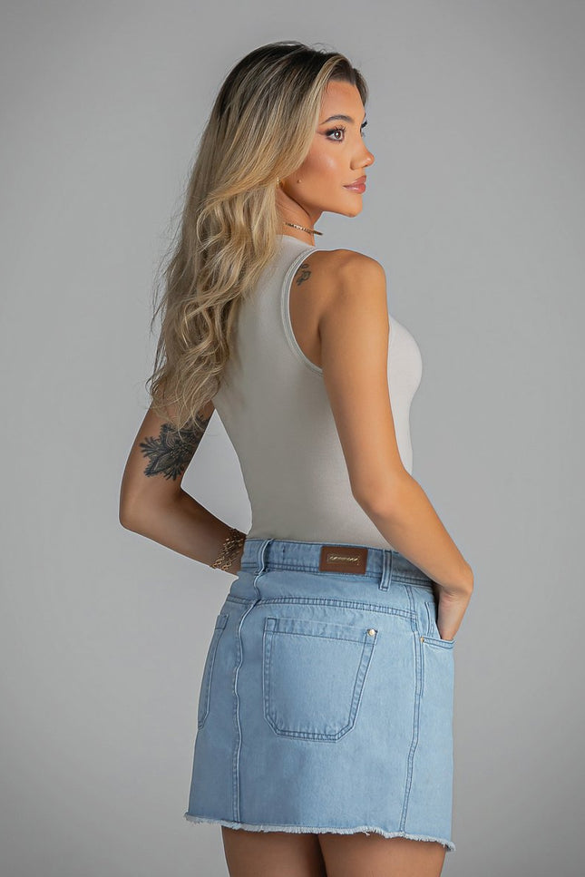 Mini Saia Jeans