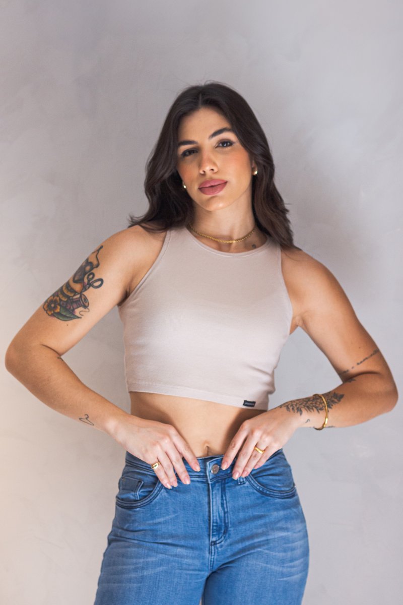 Regata Feminina Cropped