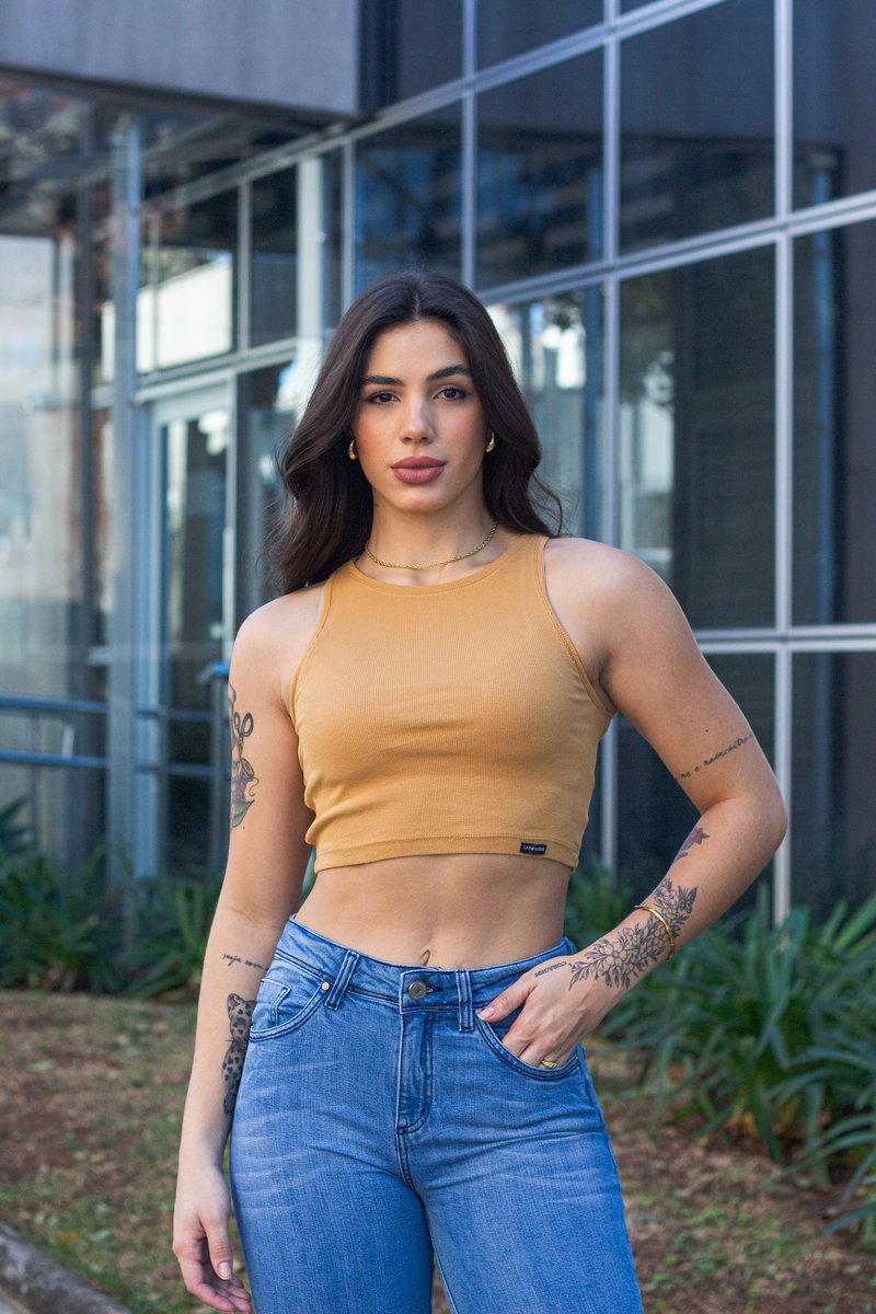 Regata Feminina Cropped