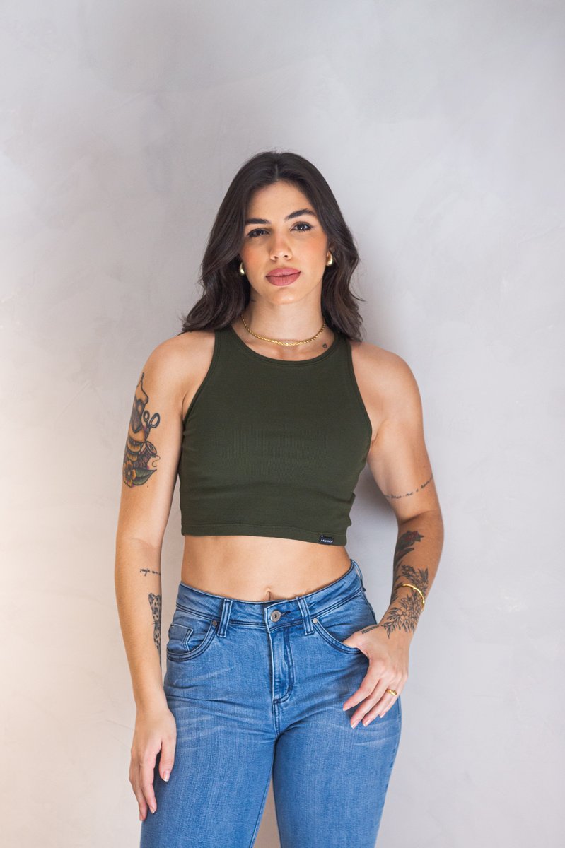 Regata Feminina Cropped