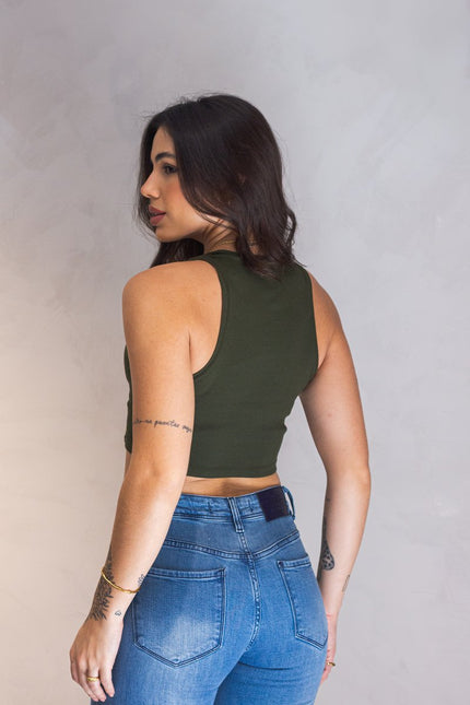 Regata Feminina Cropped