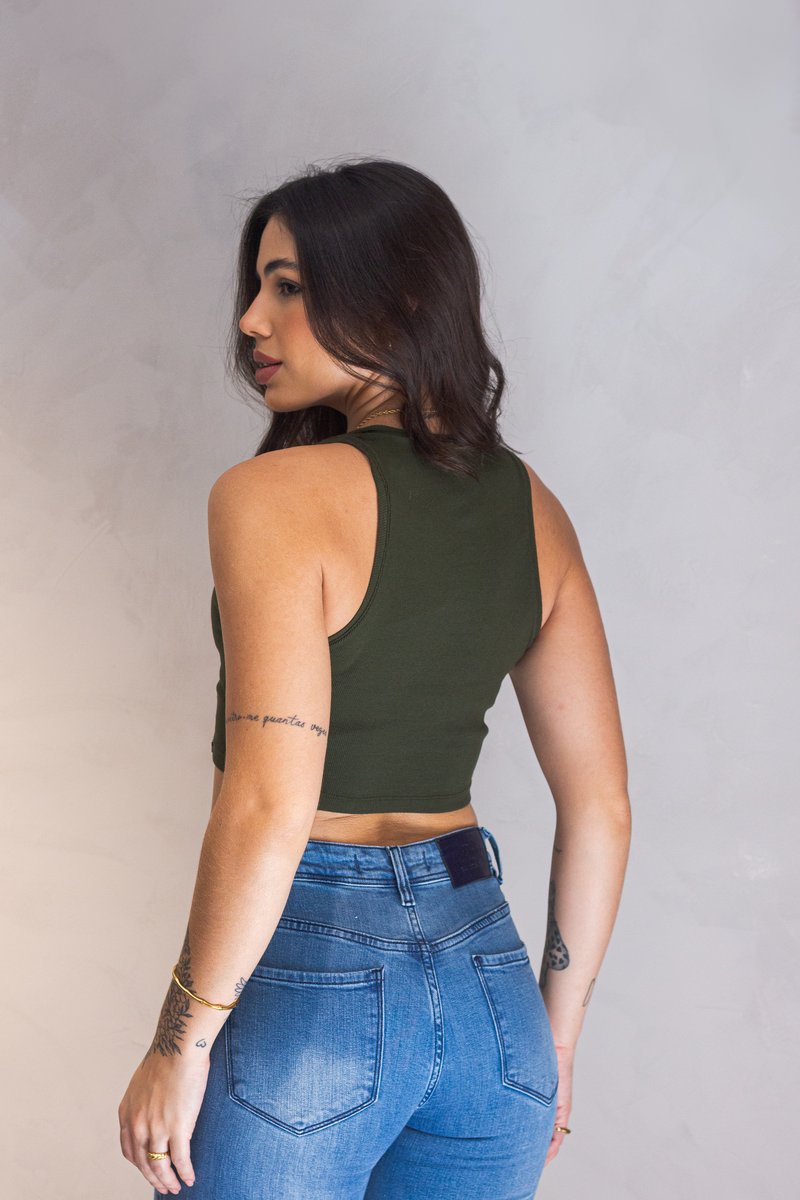 Regata Feminina Cropped