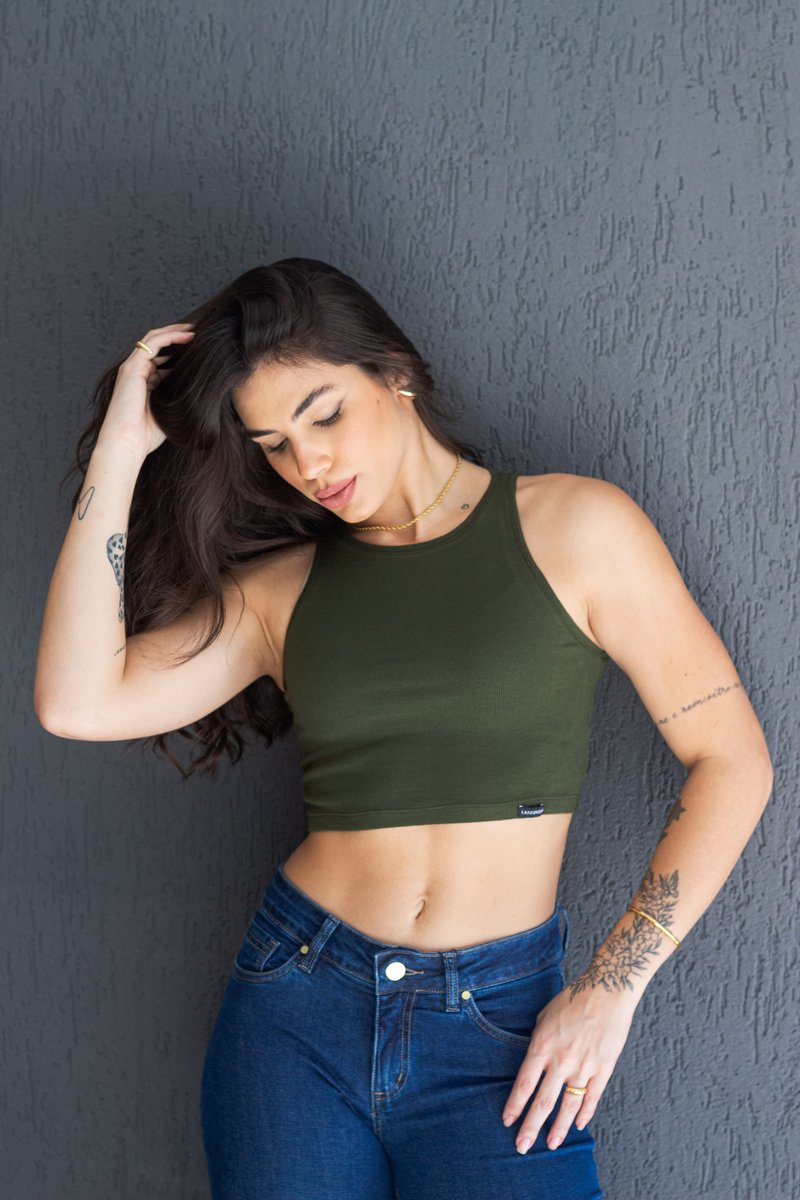 Regata Feminina Cropped