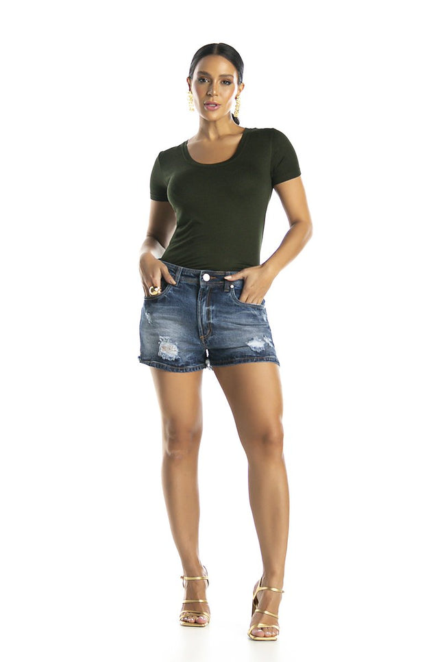 Short Boyfriend Jeans