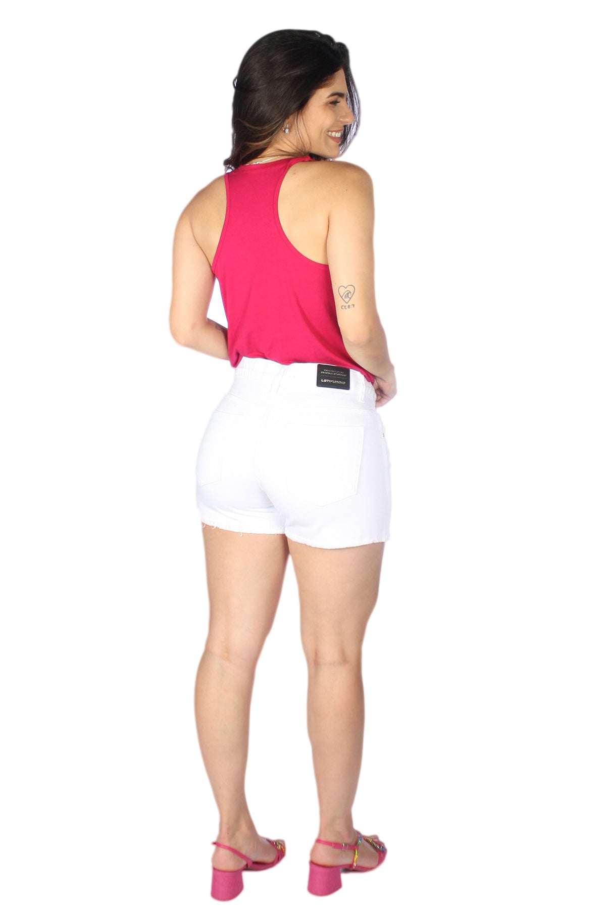 Short Curto de Sarja