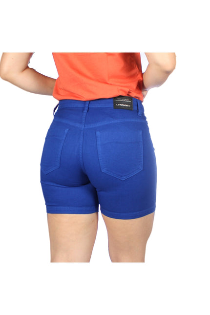 Short Feminino Tradicional Alto Meia Coxa - www.latifundio.com.br