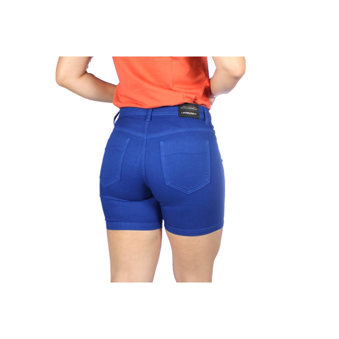 Short Feminino Tradicional Alto Meia Coxa