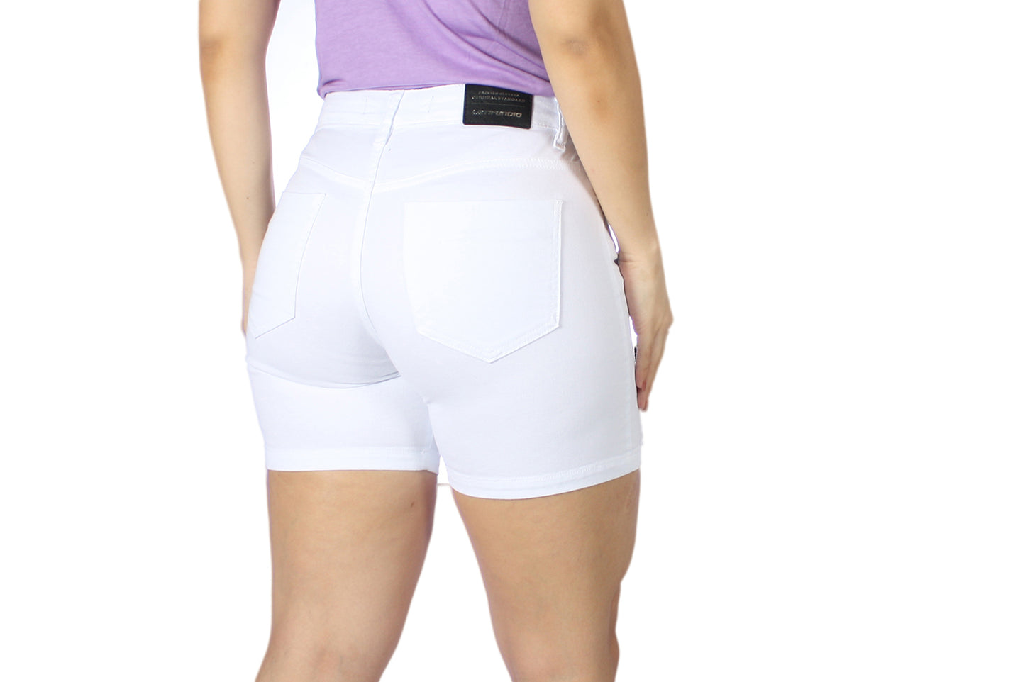 Short Feminino Tradicional Alto Meia Coxa