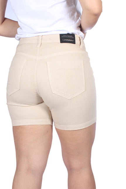 Short Feminino Tradicional Alto Meia Coxa - www.latifundio.com.br