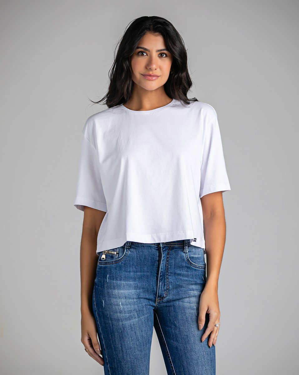 T-shirt Feminina Over
