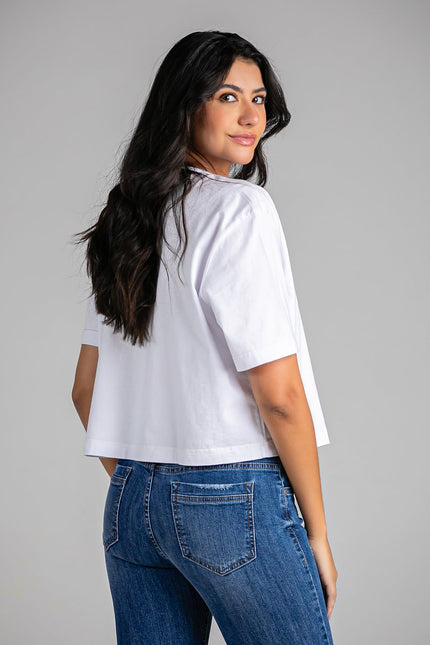 T-shirt Feminina Over