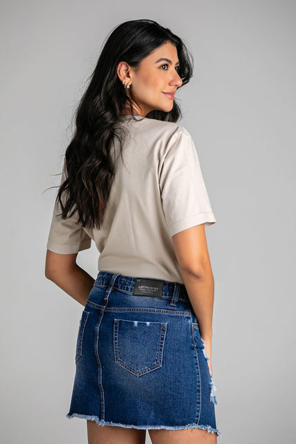T-shirt Feminina Over