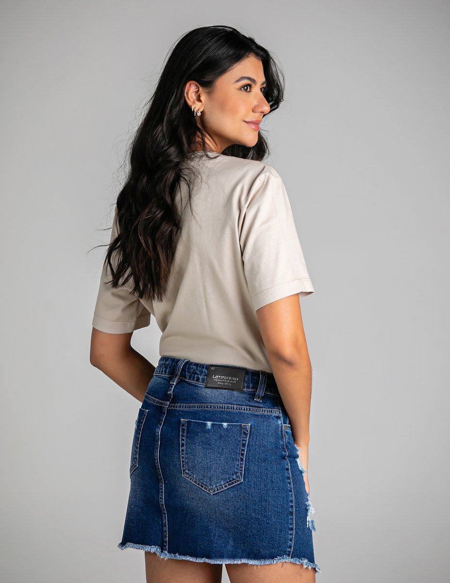 T-shirt Feminina Over