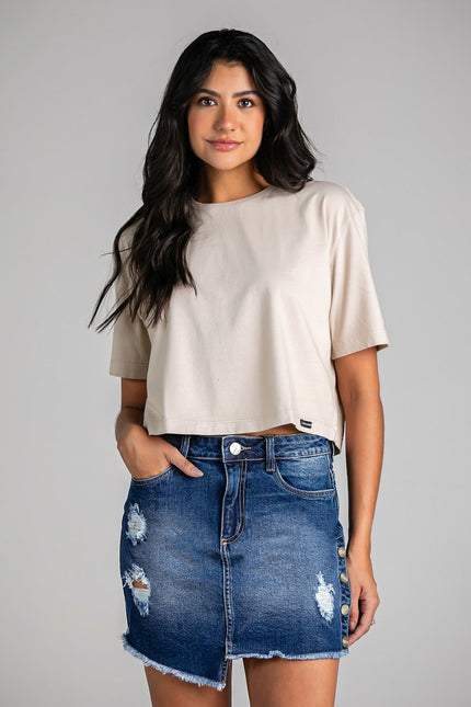 T-shirt Feminina Over