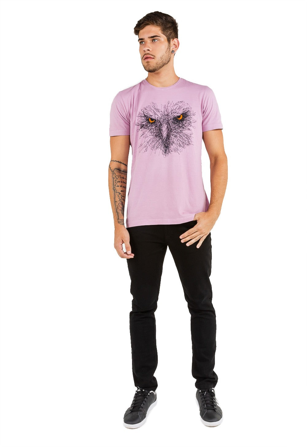 T-shirt Masculina Estampa Ave - www.latifundio.com.br