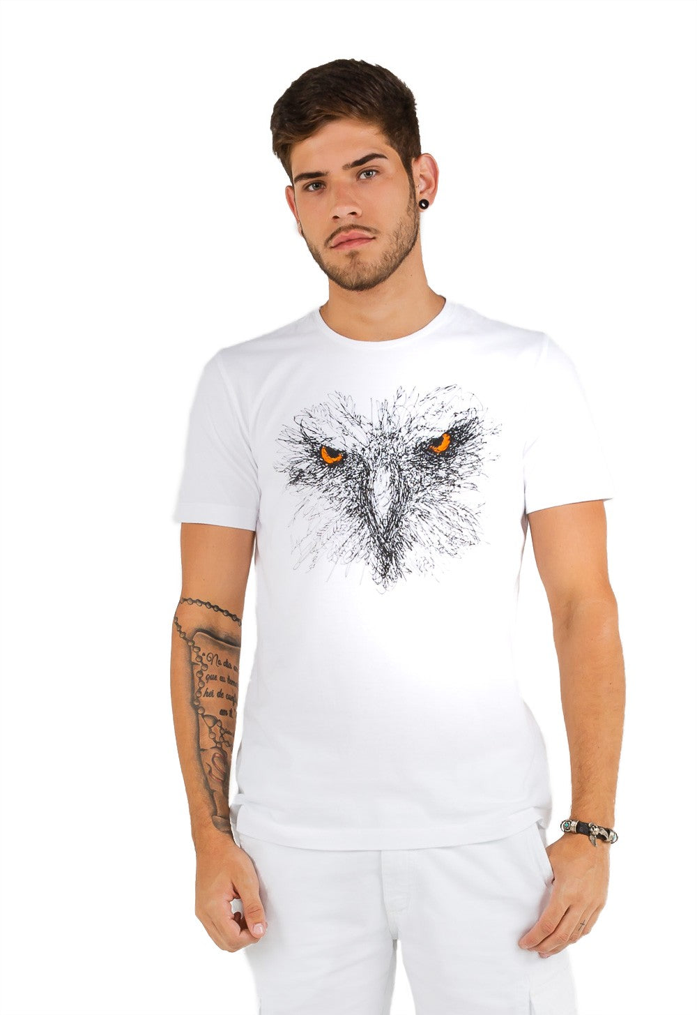 T-shirt Masculina Estampa Ave - www.latifundio.com.br