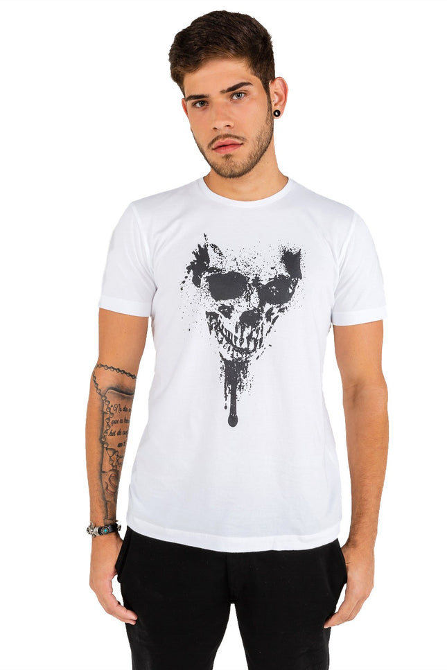 T-shirt Masculina Estampa Skull - www.latifundio.com.br