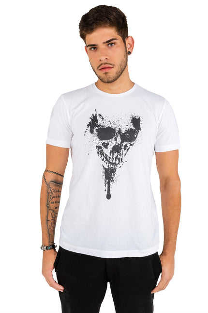 T-shirt Masculina Estampa Skull - www.latifundio.com.br