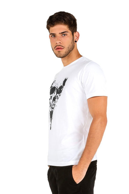 T-shirt Masculina Estampa Skull - www.latifundio.com.br