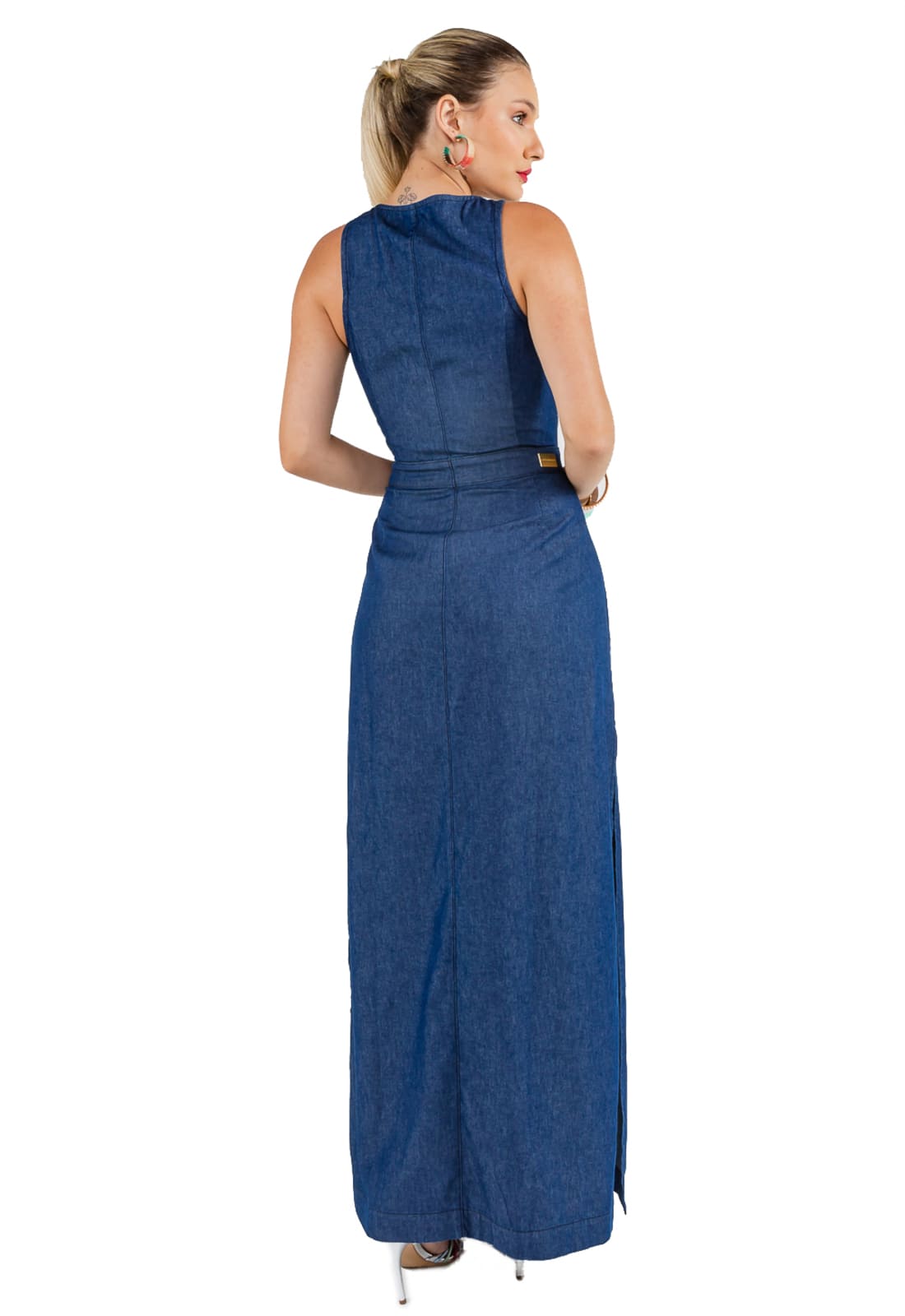Vestido Longo Jeans - www.latifundio.com.br