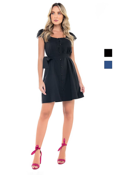 Vestido Soltinho Com faixa - www.latifundio.com.br